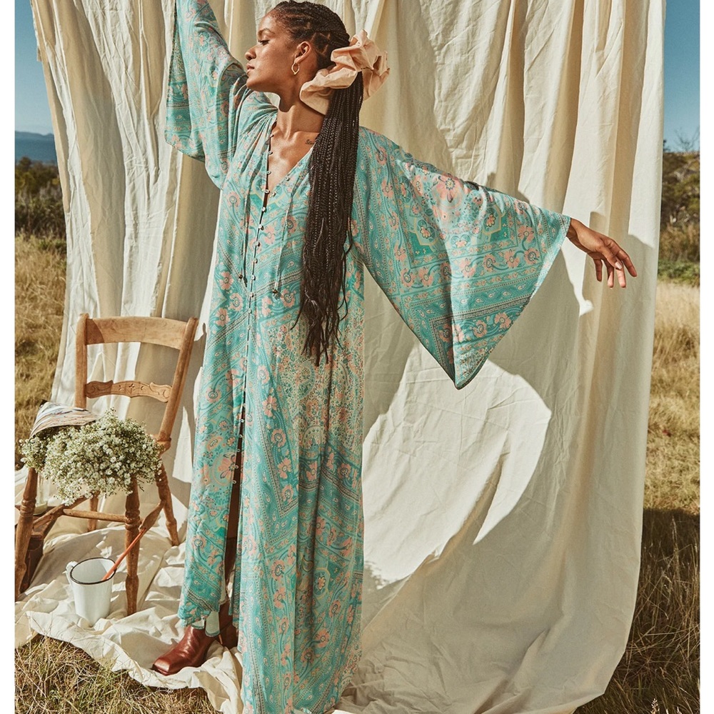 Farrah half moon gown